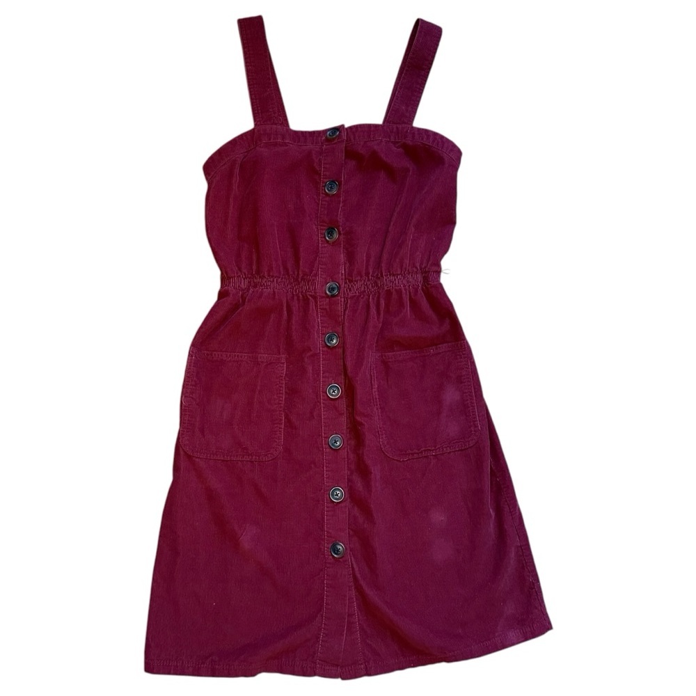 Urban Outfitters Corduroy Midi Dress – Size Small (missing belt) - Picture 3 of 10